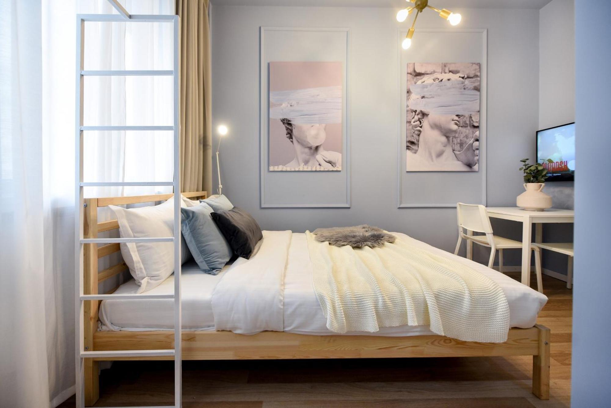 Elegant On Magheru Boulevard - The Art Of Living Simply דירה בוקרשט